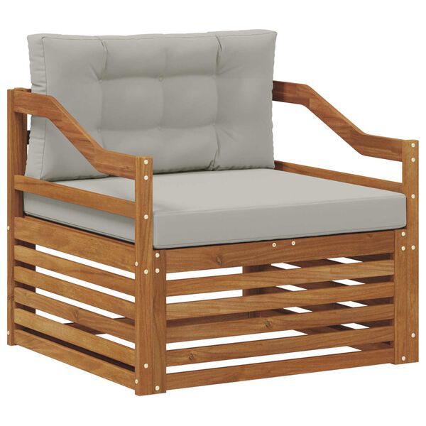 vidaXL V&auml;li diivanikomplekt Tugev akatsiapuu Neutraalne