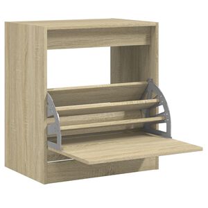 vidaXL kingakapp, Sonoma tamm, 60 x 42 x 69 cm, tehispuit