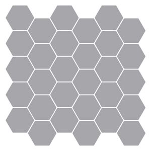 vidaXL Heksagonaalne plaat 50 tk Hall 30 x 30 cm Pol&uuml;uretaan ja PET