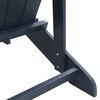 vidaXL Adirondack tool Mereväesinine 74 x 82 x 92cm HDPE