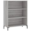 vidaXL raamaturiiul, hall Sonoma tamm, 69,5 x 32,5 x 90 cm, tehispuit