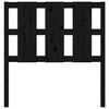 vidaXL voodipeats, must, 95,5 x 4 x 100 cm, männipuit