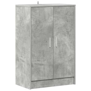 vidaXL kingakapp, betoonhall, 60 x 35 x 92 cm tehispuit