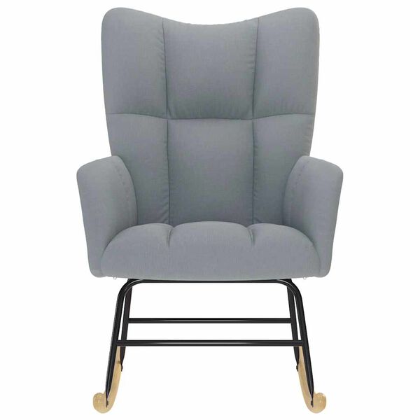 vidaXL kiiktool, helehall, kangas