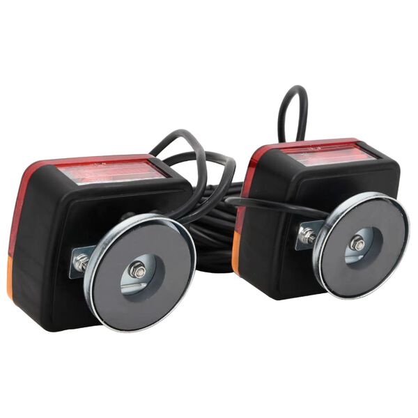 vidaXL haagisetuled 2 tk, punane 10,5x7,5x10 cm 12 V klassikaline pirn