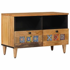 vidaXL Telerikapp sahtliga Neutraalne 70 x 33 x 46 cm Tugev mango puu