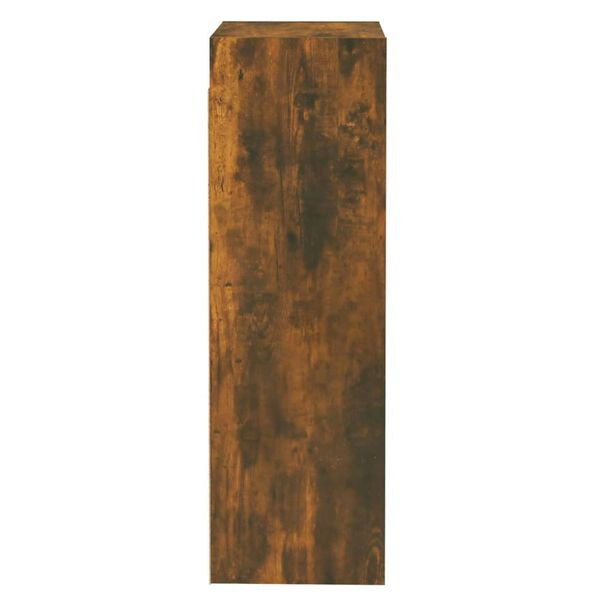 vidaXL telerikapid 4 tk, suitsutatud tamm, 30,5x30x90 cm, tehispuit