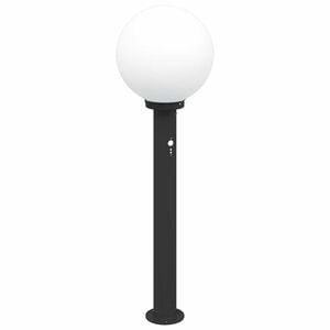 vidaXL anduriga postvalgusti 80 cm must IP44