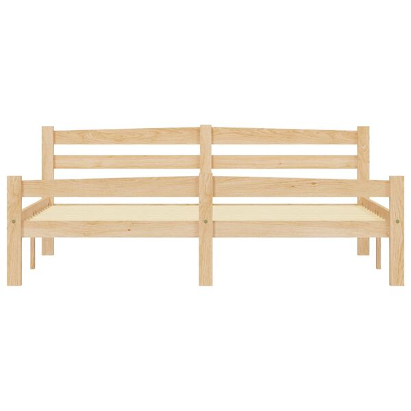 vidaXL voodiraam, m&auml;nnipuit, 160 x 200 cm