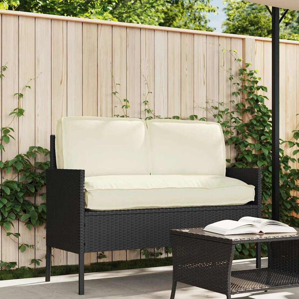 vidaXL Padjakomplekt 3 pcs cream Oxfordi kangas