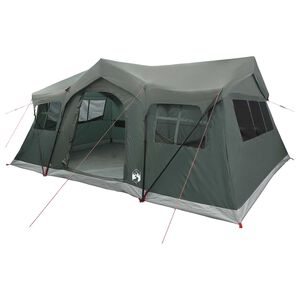 vidaXL Peretelk Armee rohelis 487 x 340 x 216 cm Pol&uuml;ester ja teras