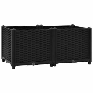 vidaXL k&otilde;rgpeenar 80 x 40 x 38 cm pol&uuml;prop&uuml;leenist