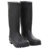 vidaXL kummikud, must, suurus 44, PVC