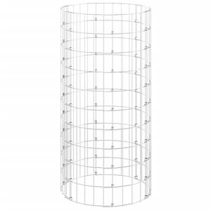 vidaXL aiakomposter &Oslash;50x100 cm, tsingitud teras