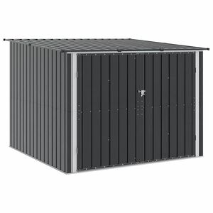 vidaXL Jalgratta kuur 3 tk Antratsiit 216 x 207 x 158 cm Metall