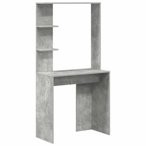 vidaXL Laud Betoonhall Tehispuit 78,5 x 37 x 154,5 cm