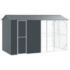 vidaXL Lindude puur Antratsiit 430 x 208 x 247 cm Tsinkteras