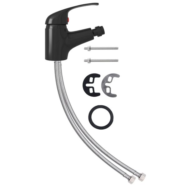 vidaXL bideesegisti, must, 13 x 12 cm