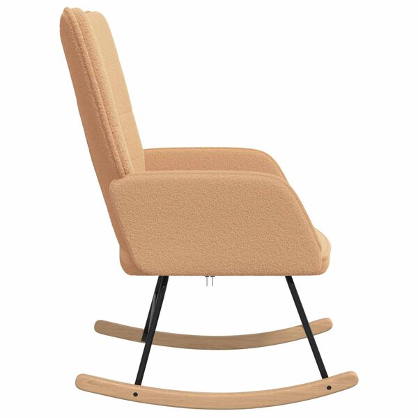 vidaXL Kiiktool Beež Sherpa Kangas