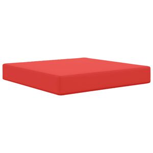 vidaXL V&auml;lim&ouml;&ouml;blitugi patja Punane 60 x 60 x 8 cm Pol&uuml;ester
