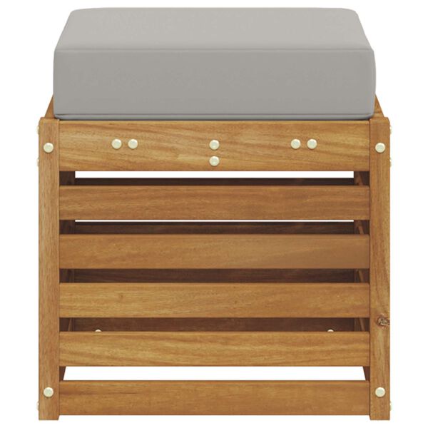 vidaXL V&auml;litoolpinke Tugev akatsiapuu Neutraalne