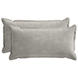 vidaXL Diivanipadi 2 pcs HOUTEN Helehall 40 x 80 cm &Scaron;en&uuml;&uuml;lfabric