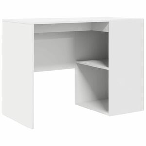 vidaXL Laud Valge Tehispuit 102 x 50 x 75 cm