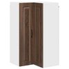 vidaXL Seinaja nurkade kapp PORTO Pruun tamme 57 x 57 x 100 cm