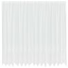 vidaXL Lina Kardin kardinatega Lilled Valge 240 x 400 cm Pol&uuml;ester
