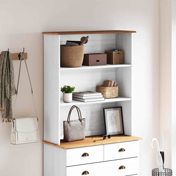 vidaXL K&uuml;&uuml;likukapp ASKIM 91 x 30 x 104 cm T&auml;ispuidust m&auml;nnipuit