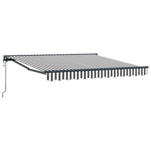 vidaXL Kailastud raam Anthracite ja valge 300 x 250 cm