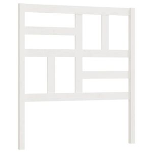 vidaXL voodipeats, valge 106x4x104 cm m&auml;nnipuit