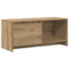 vidaXL Telerikapi komplekt 90 x 35 x 40 cm K&auml;sit&ouml;&ouml;puu Tehispuit