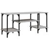 vidaXL telerikapp, hall Sonoma, 102x35x45,5 cm, tehispuit