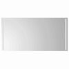 vidaXL LED vannitoa peegel L&auml;bipaistev 100 x 50 cm karastatud klaas
