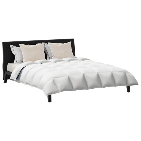 vidaXL Teki komplekt padjaga 3 pcs Valge Down Feather