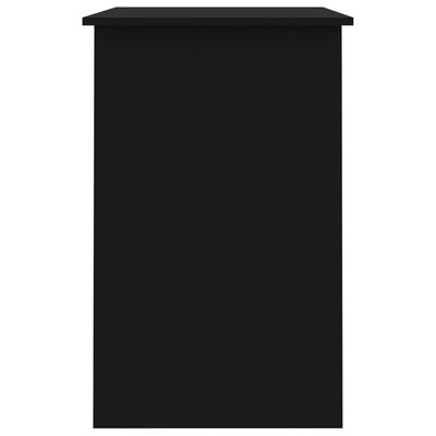 vidaXL kirjutuslaud, must, 100 x 50 x 76 cm tehispuit