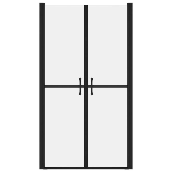 vidaXL dušinurga uks, matt, ESG, (88-91)x190 cm