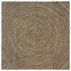 vidaXL Alavaibad Naturaalne ja must 120 x 120 cm dužuut