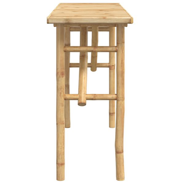 vidaXL konsoollaud, 115 x 39 x 75 cm, bambus