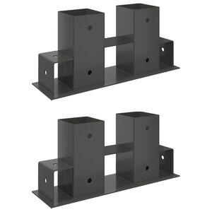 K&uuml;ttepuude Virna Abivahend 2 pcs Antratsiit 34 x 10 x 15 cm Teras