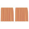 vidaXL voile kardinad varrastega taskutega, 2 tk, terrakota