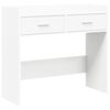 vidaXL Konsoollaud Valge 90 x 35 x 80 cm Tehispuit