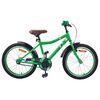vidaXL Laste Bike 18 Tolli 5-7 aastastele Roheline