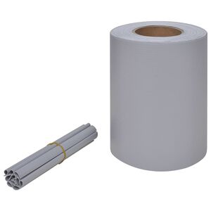 vidaXL aia privaatsuskate, PVC 70 x 0,19 m, helehall