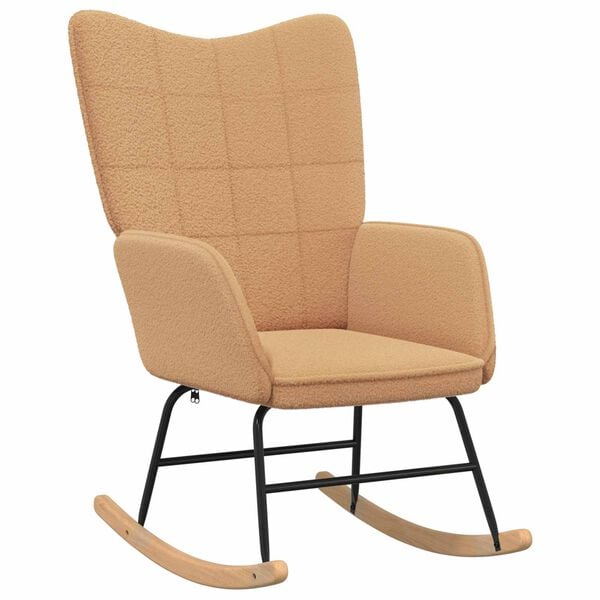 vidaXL Kiiktool Beež Sherpa Kangas