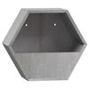 vidaXL seina taimekastid 2 tk, rooste, Corten teras, 30x10x25 cm