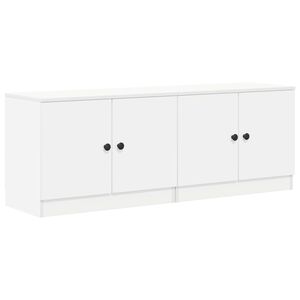 vidaXL Salvestuskapid k&otilde;rgel voodil 2 tk Valge 66 x 35 x 48 cm