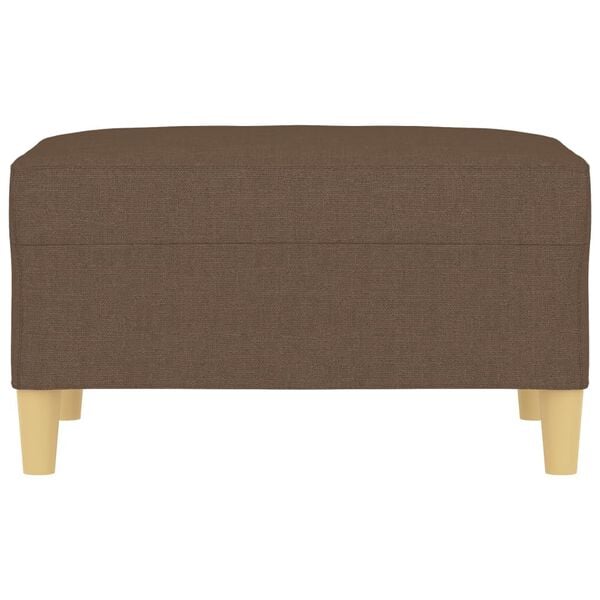 vidaXL jalapink, pruun, 70 x 55 x 41 cm, samet