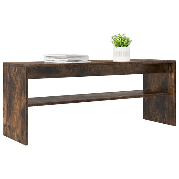 vidaXL Telerikapp Suitsetatud tamm 100 x 30 x 40 cm Tehispuit